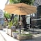 Villacera 10-Foot Offset Patio Umbrella, Beige 83-OUT5410 - alternate 1